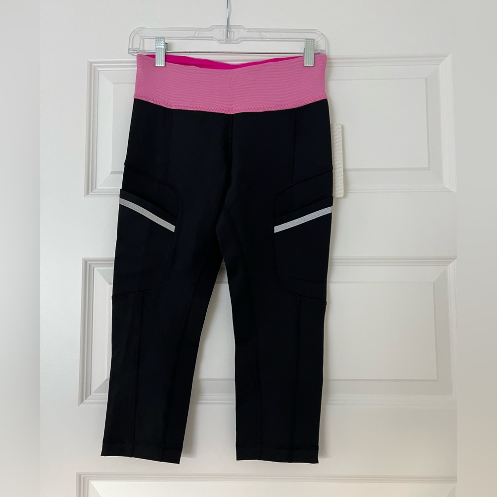 NWT Lululemon run your heart out crop pant